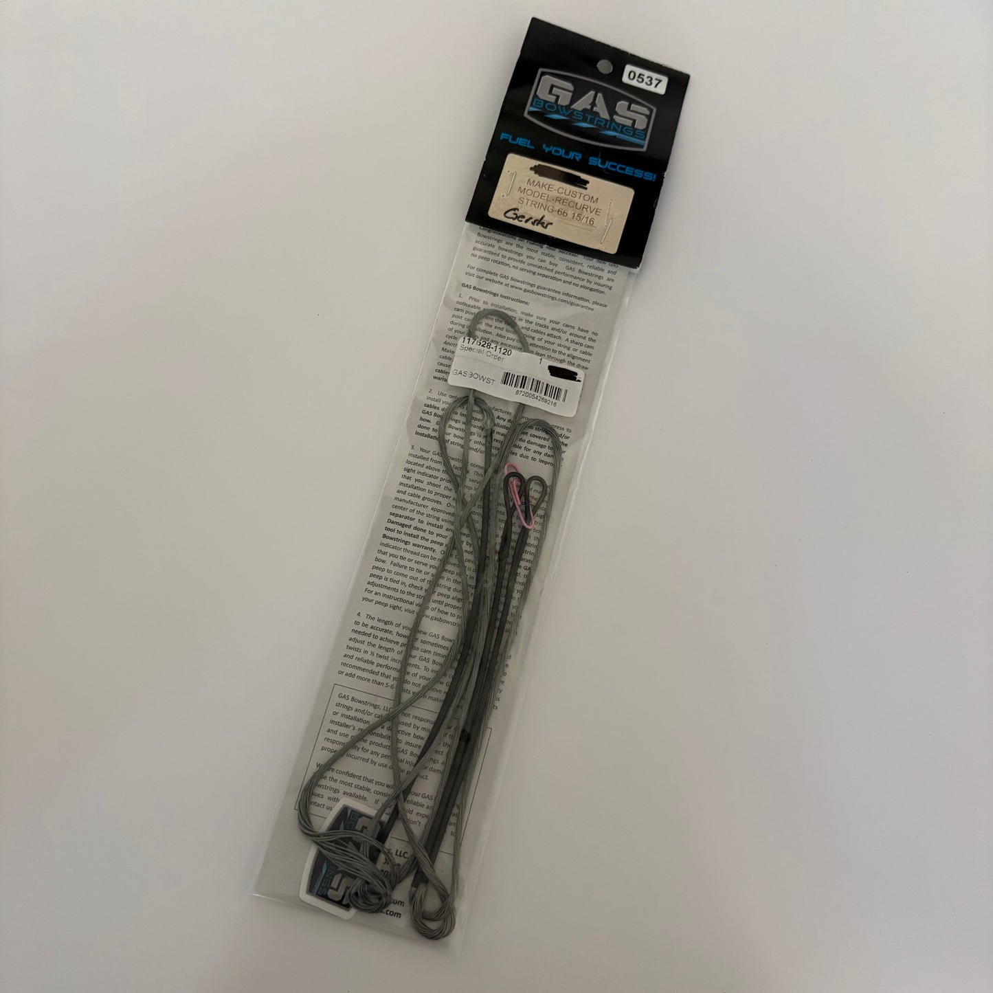 GAS Bowstrings Recurve String BCY 8125 170 cm - NEW (#537)