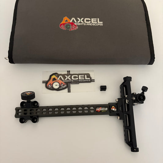 Axcel Achieve RX Recurve Sight RH Black 9'' - Used (#OB150)