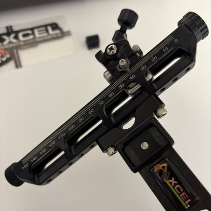 Axcel Achieve RX Recurve Sight RH Black 9'' - Used (#OB150)