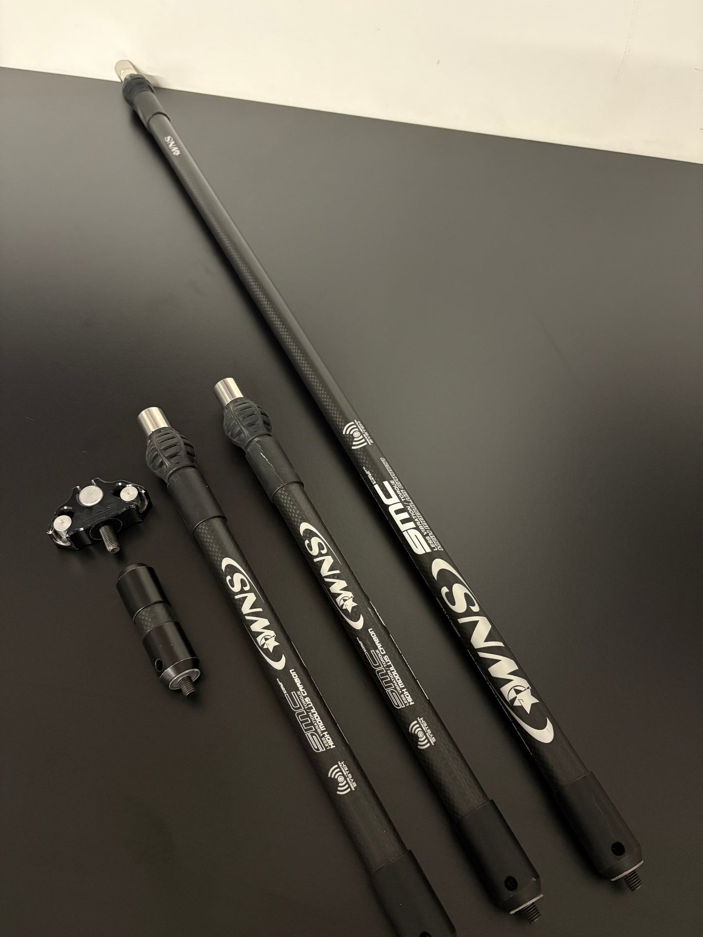 WNS SMC Recurve Stabilizer Set 30 + 2x12 inch - Used (#199)