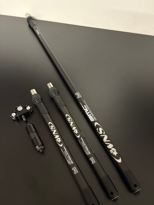 WNS SMC Recurve Stabilizer Set 30 + 2x12 inch - Used (#199)