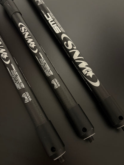 WNS SMC Recurve Stabilizer Set 30 + 2x12 inch - Used (#199)