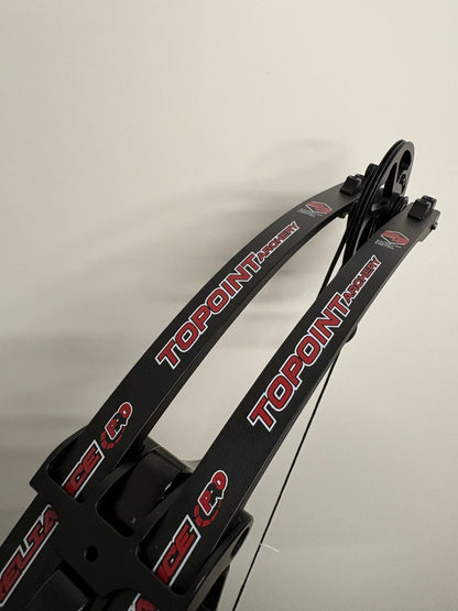 Topoint Reliance Pro 38 Compound Bow RH Black 35-50 lbs - NEW