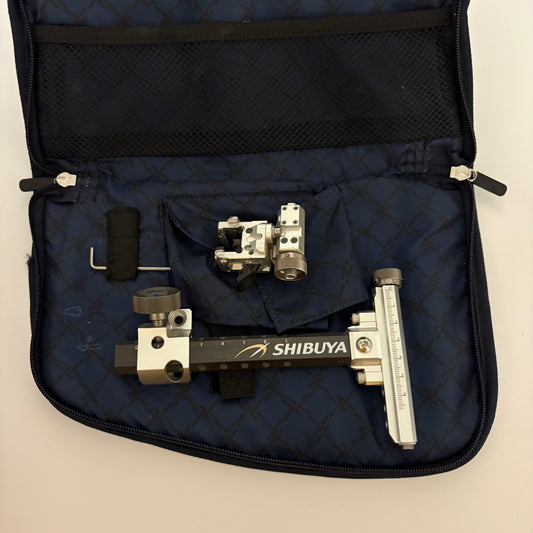 Shibuya Ultima CPX II Compound Sight RH Silver 400-6 inch - Used (#OB81)