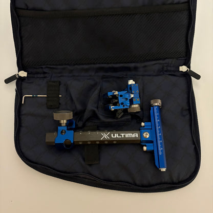 Shibuya Ultima CPX II Compound Sight RH Blue 400-6 inch - Used (#OB86)