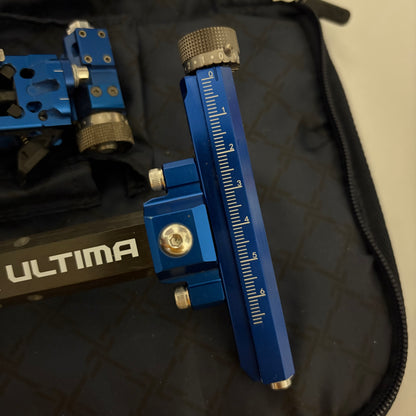 Shibuya Ultima CPX II Compound Sight RH Blue 400-6 inch - Used (#OB86)