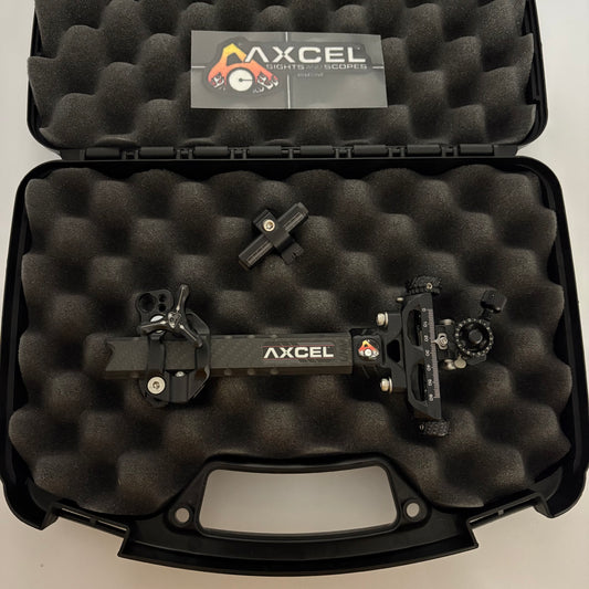 Axcel Achieve XP 1.5 Variable Range Compound Sight RH Black 6'' - Used (#OB89)