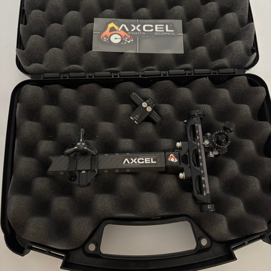Axcel Achieve XP Compound Sight RH Black 6'' - Used (#OB90)