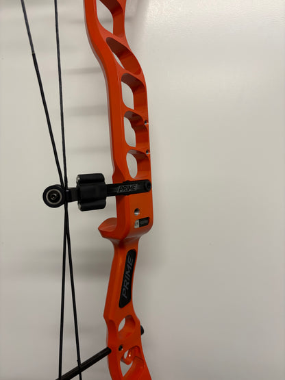 Prime Black 9 Compound Bow RH Orange Tang 50-60 lbs - Used