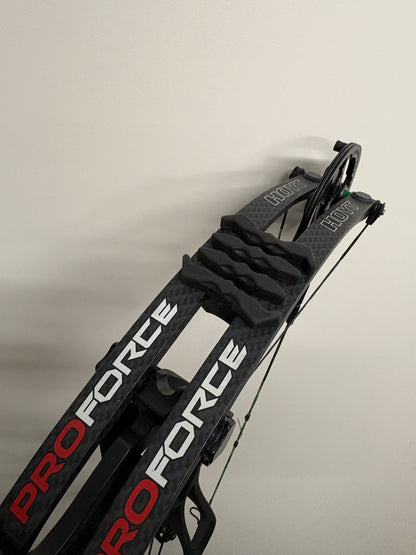 Hoyt ProForce Compound Bow RH Black Out ZT Hyper #2 50-60 lbs - Used