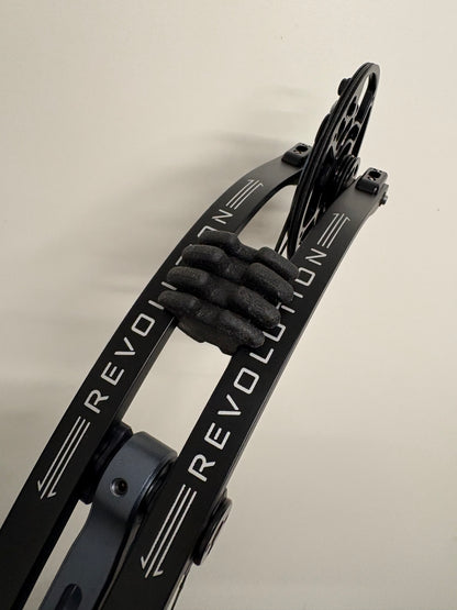 Mybo Revolution 37 R-Cam Compound Bow RH Slate Grey 50-60 lbs - Used