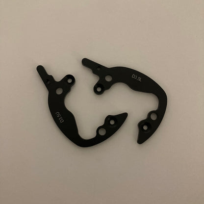 W&W Black D Draw Length Modules Hurricane - Show Model