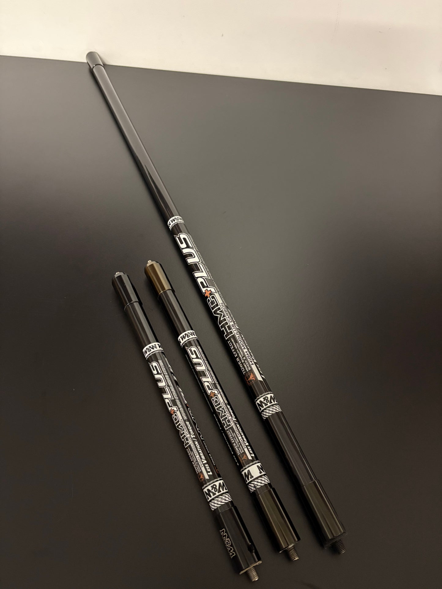 W&W HMC Plus Stabilizer Set Black 30 + 2x12 inch - Used (#229)