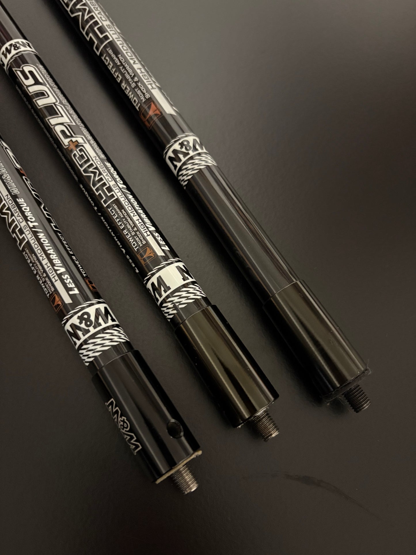 W&W HMC Plus Stabilizer Set Black 30 + 2x12 inch - Used (#229)