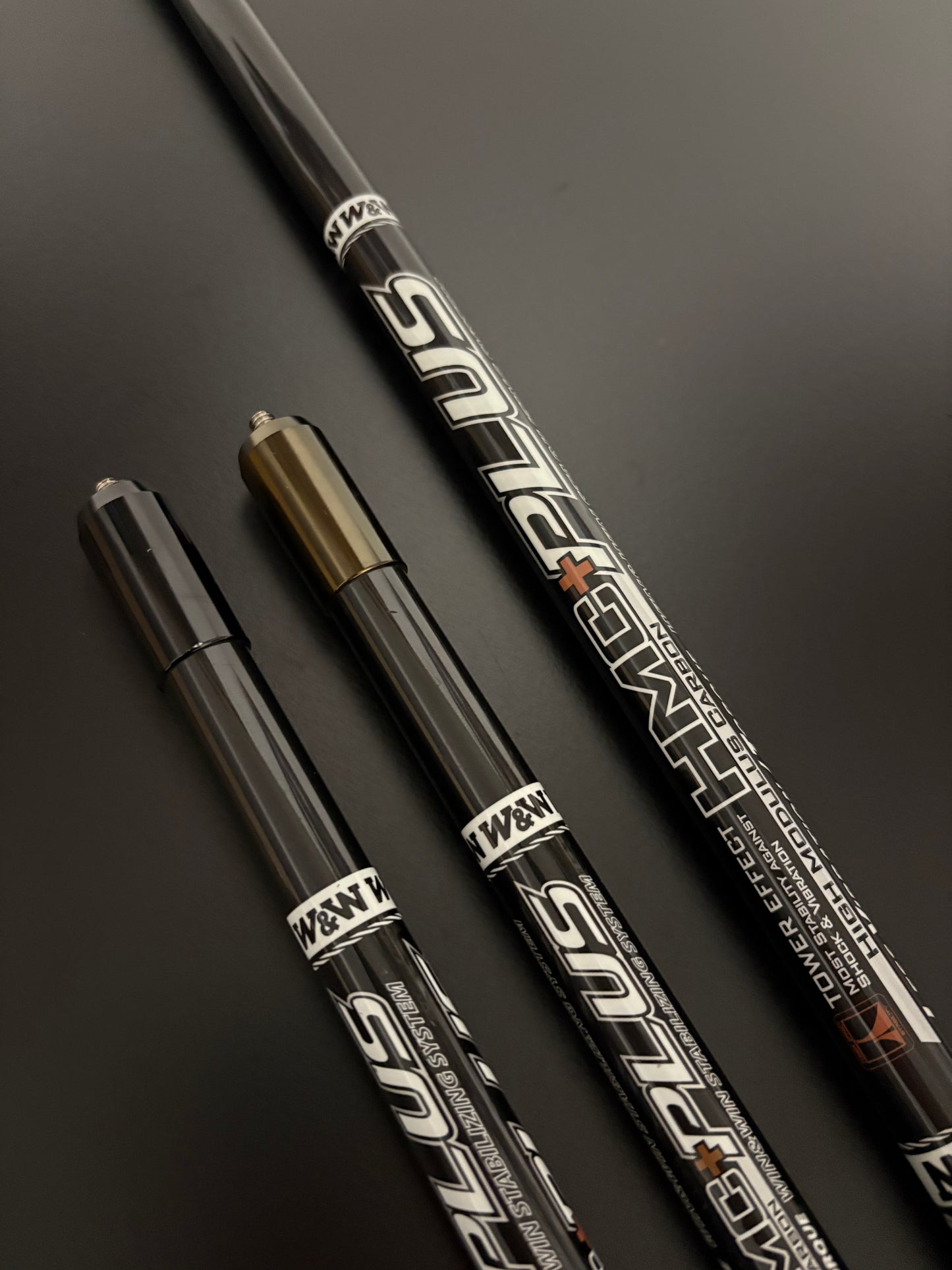 W&W HMC Plus Stabilizer Set Black 30 + 2x12 inch - Used (#229)