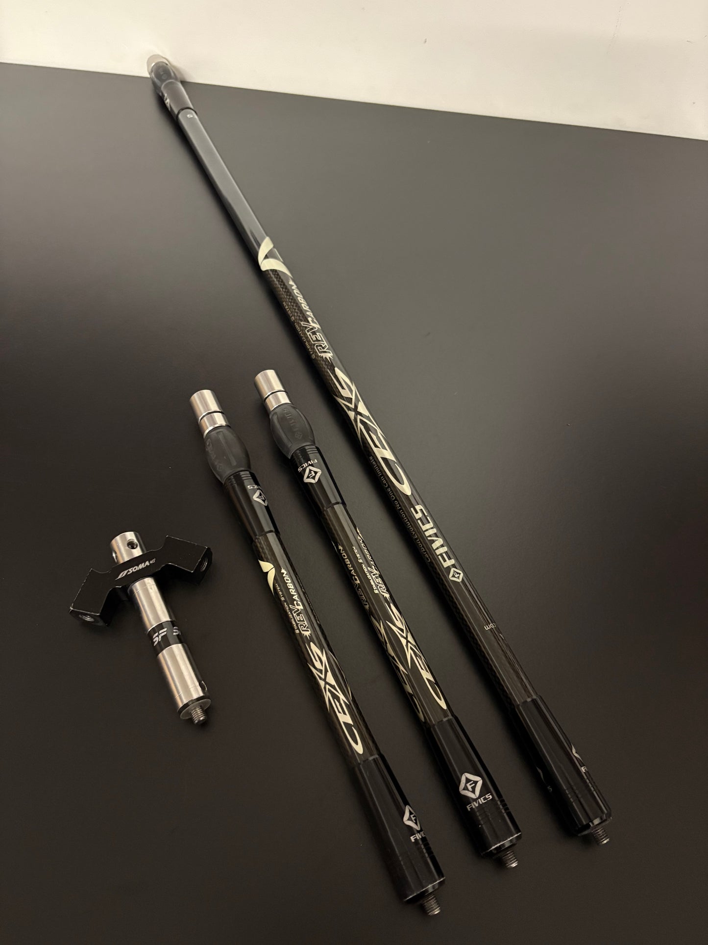 Fivics CEX-5 Stabilizer Set Black 28 + 2x10 inch - Used (#231)