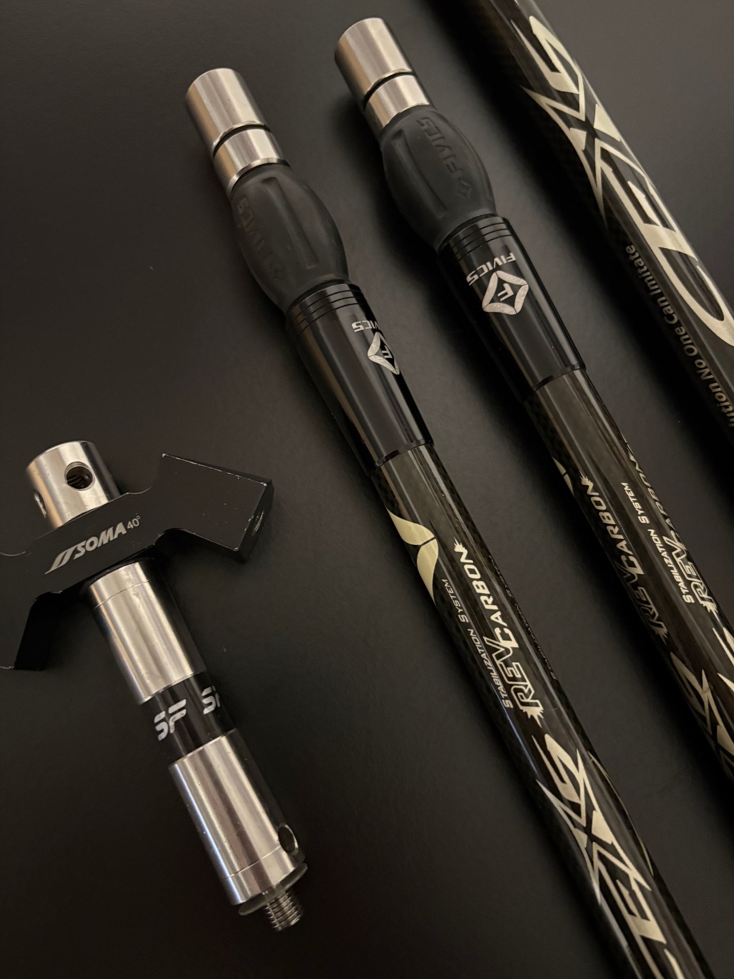 Fivics CEX-5 Stabilizer Set Black 28 + 2x10 inch - Used (#231)