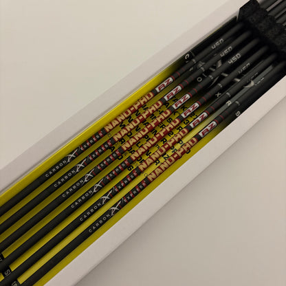 Carbon Express Nano Pro RZ Carbon Arrow Shafts Incl. Points Spine 450 - NEW (1.1)
