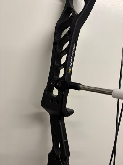 PSE Supra X 37 EM2 Compound Bow LH Black 50-60 lbs - NEW