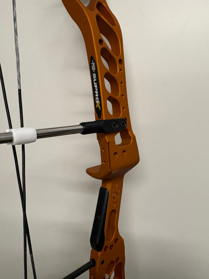 PSE Supra X 37 M2 Compound Bow RH Orange 50-60 lbs - NEW