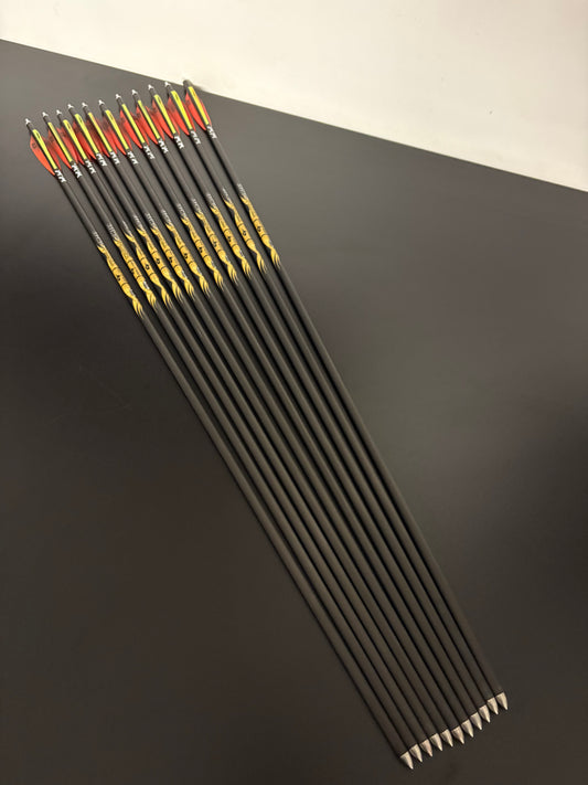 Gold Tip Ultralight Pro Carbon Arrows 11 pcs / Spine 300 / 29 5/8 inch - Used
