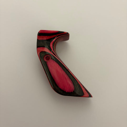 Hoyt High Wrist Recurve Grip Wood RH Pink - Used