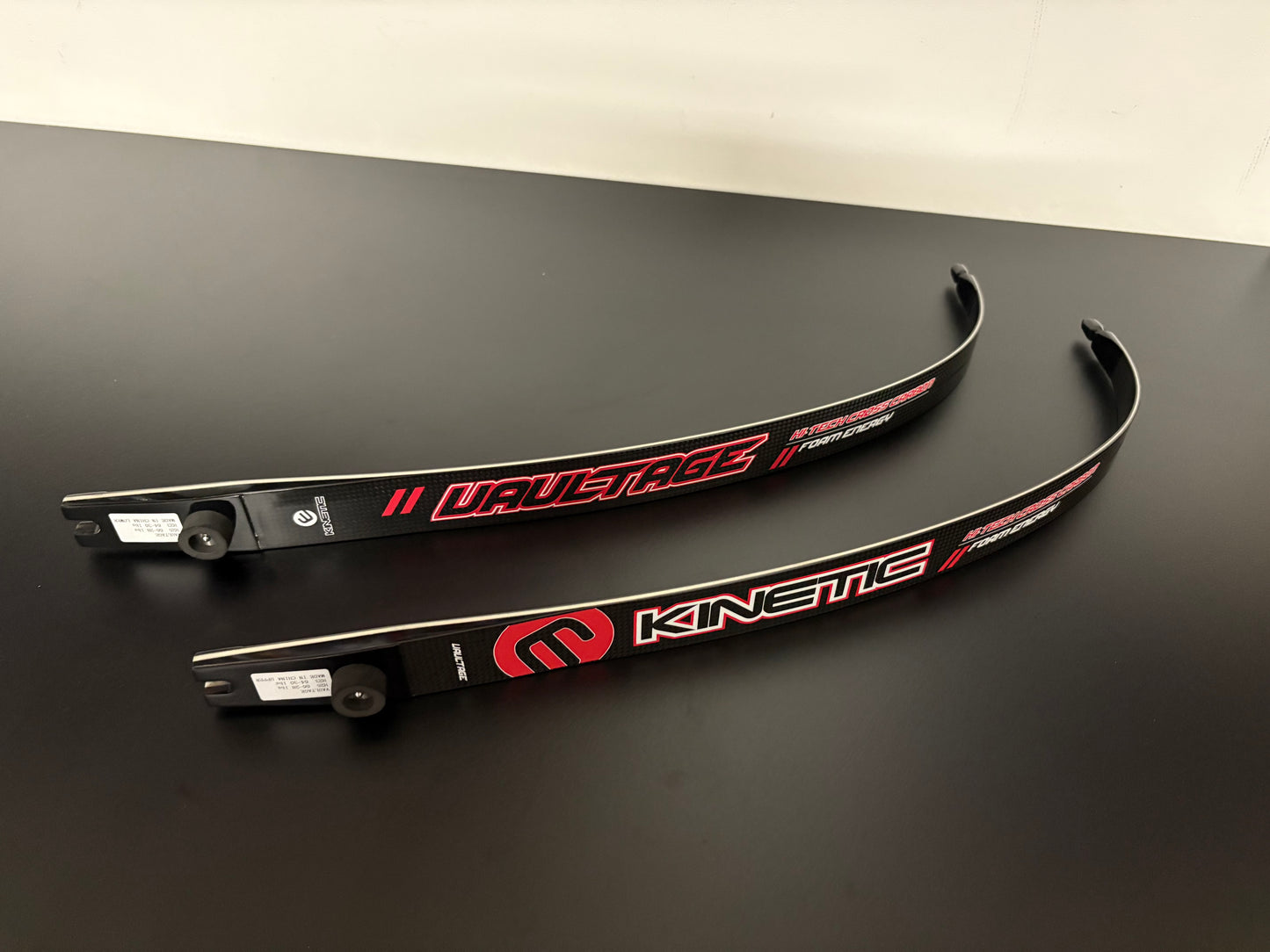 Kinetic Vaultage Carbon Foam Limbs ILF Short 66 inch 'CHOOSE DRAW WEIGHT' - NEW (#244/249)