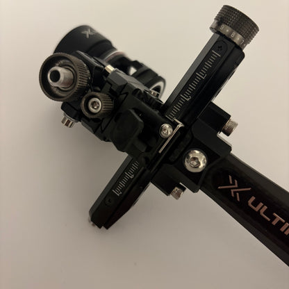 Shibuya Ultima CP Pro Compound Sight LH Black 400-6 inch Incl. Okulus Scope - Show Model