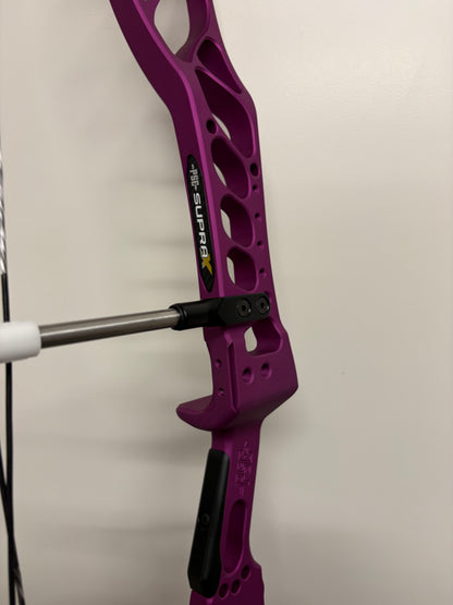 PSE Supra X 40 SE2 Compound Bow RH Purple 40-50 lbs - NEW