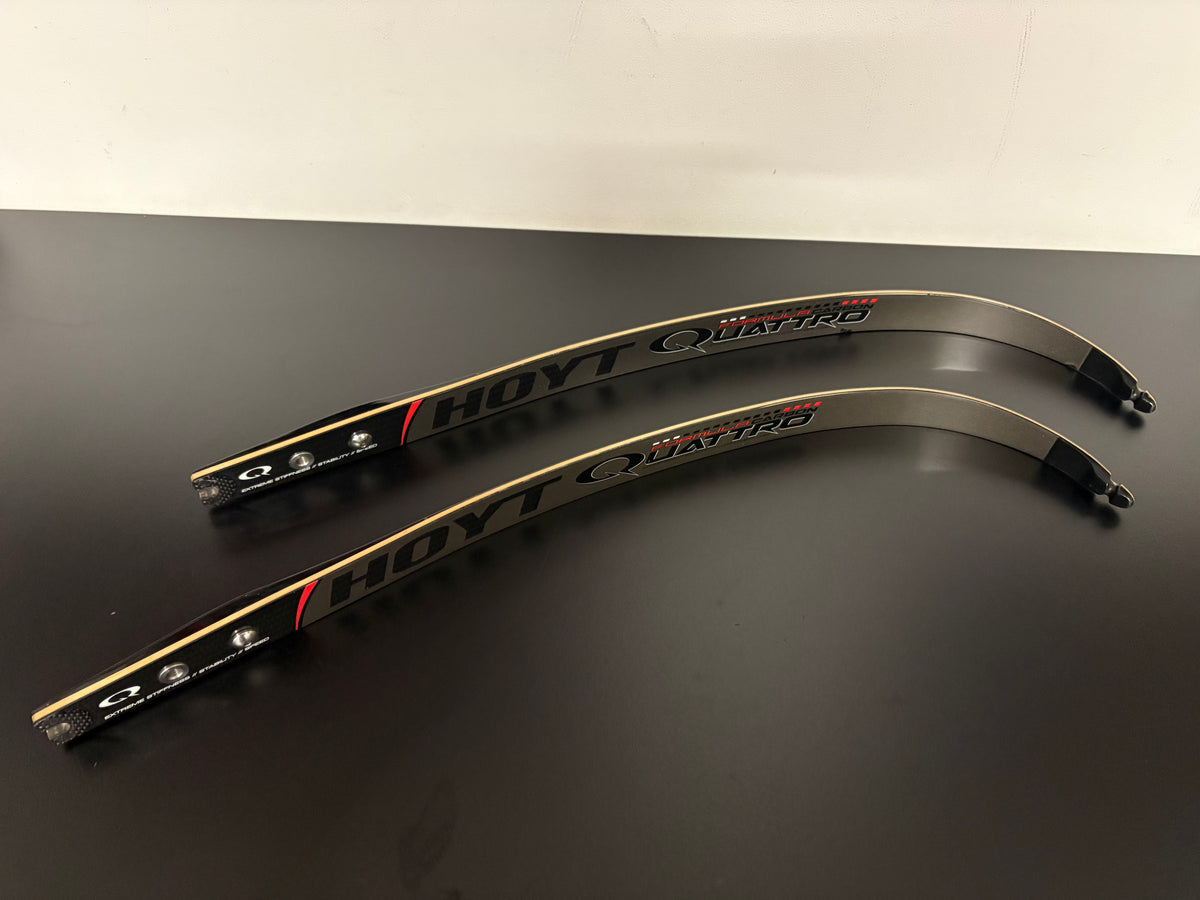 Hoyt Quattro Formula Limbs Wood 70-40 lbs - Used (#410)