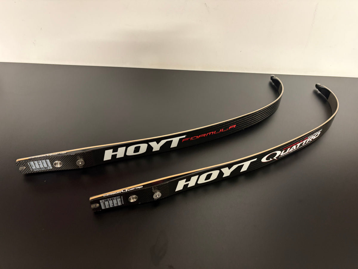 Hoyt Quattro Formula Limbs Wood 70-40 lbs - Used (#410)