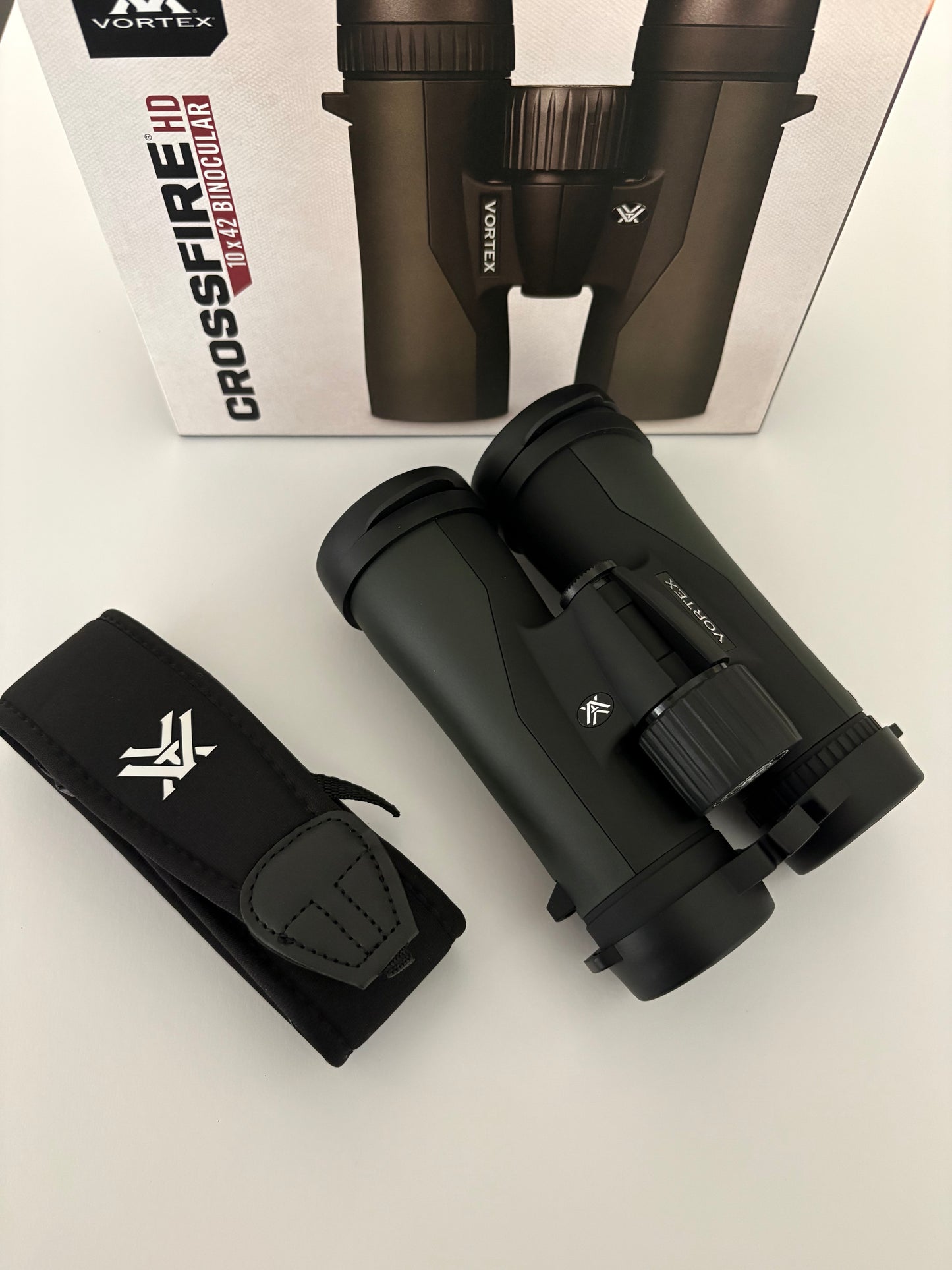 Vortex Crossfire HD 10x42 Binoculars Including Harness - Show Model