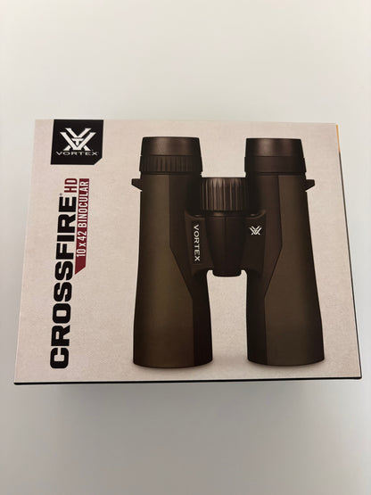 Vortex Crossfire HD 10x42 Binoculars Including Harness - Show Model