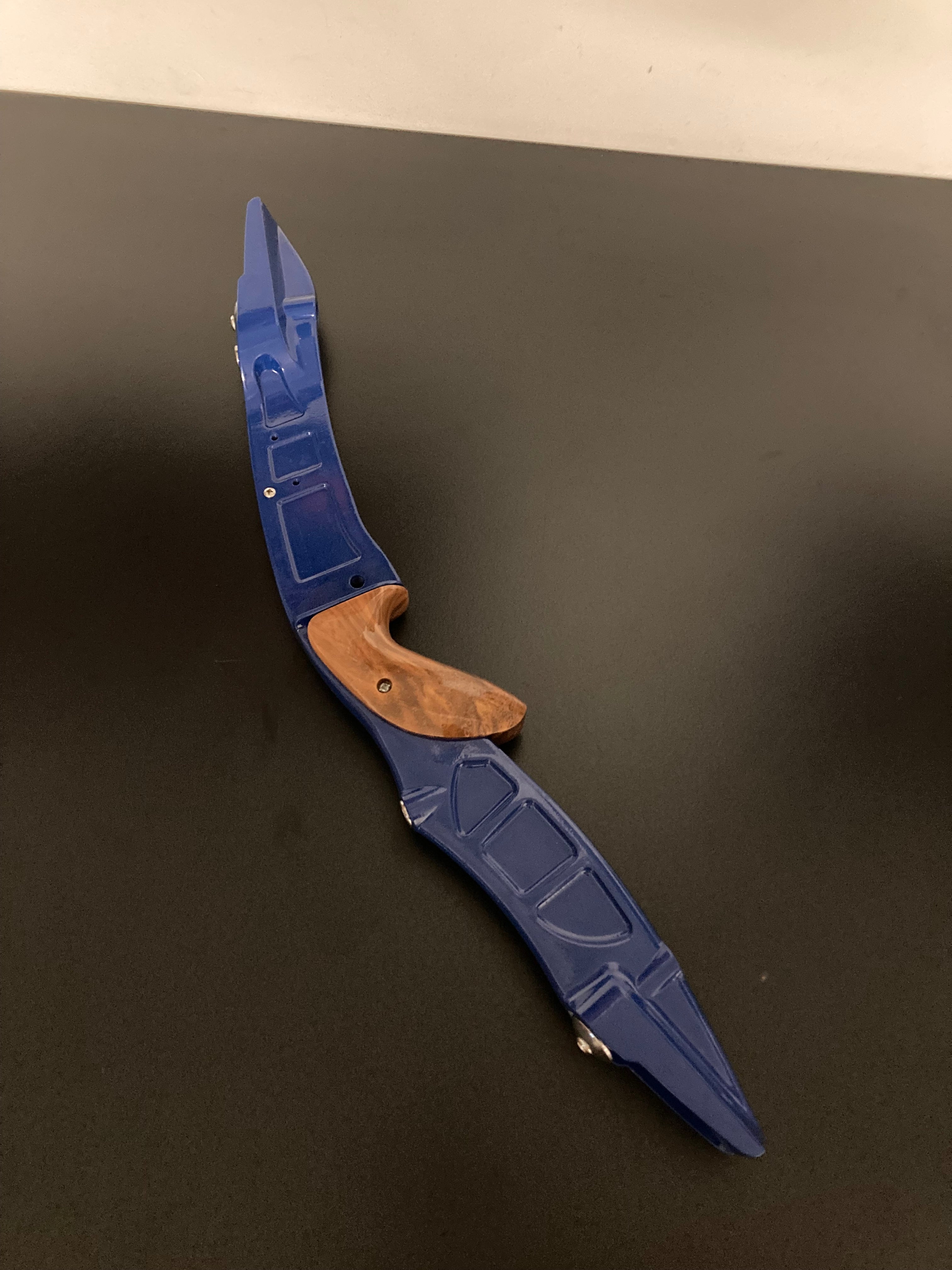 KAP Riser T-Rex / Challenger ILF RH Blue 23'' - NEW – Archery Outlet