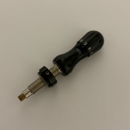 Decut Janus Plunger Button Black - Show Model (#OR85)