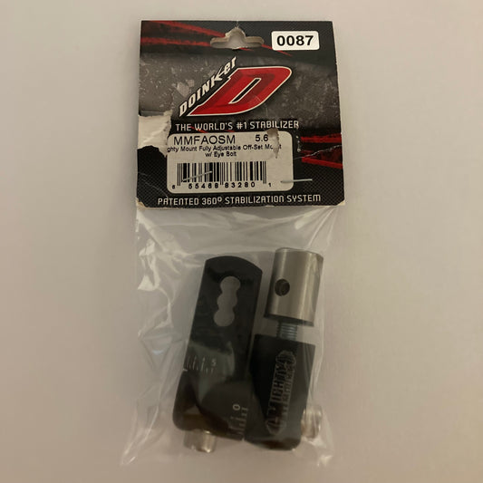 Doinker Mighty Mount Offset V-bar Mount Fully Adjustable - NEW (#13-87)