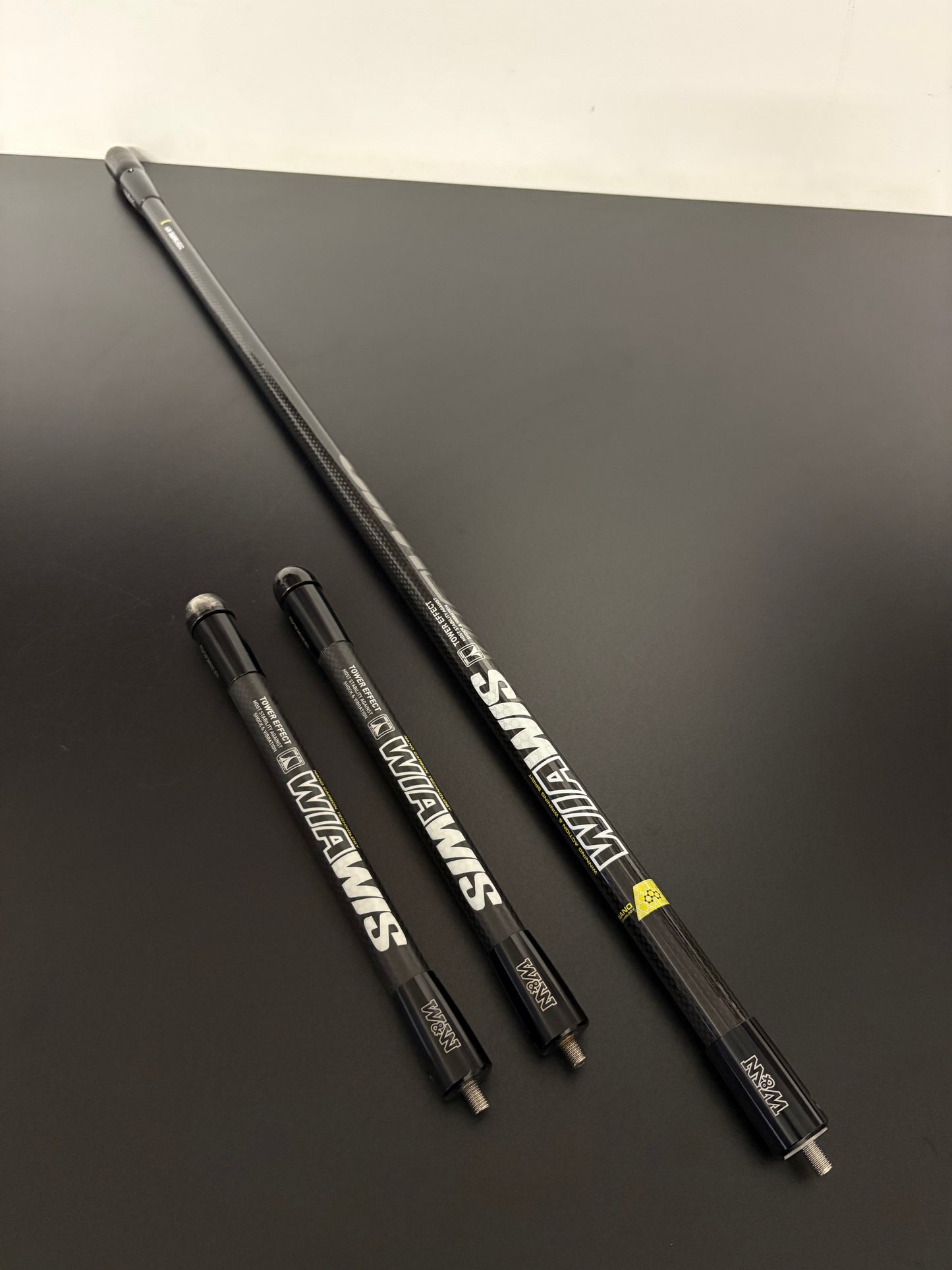 W&W Wiawis S21 Stabilizer Set 30 + 2x10 inch Black - Show Model (#279)