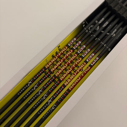 Carbon Express Nano Pro RZ Carbon Arrow Shafts Incl. Points Spine 400 - NEW (1.1)
